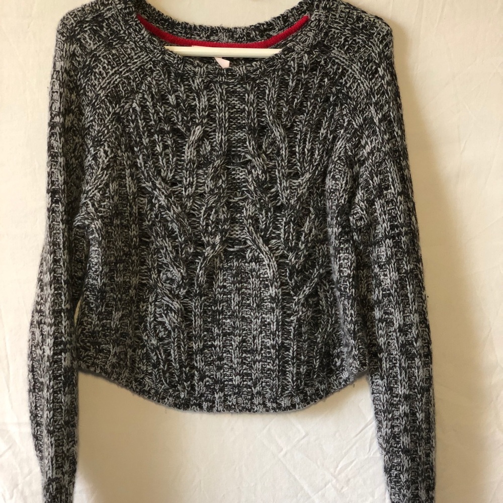 Victoria’s Secret Knit Wool Blended Crop Sweater
